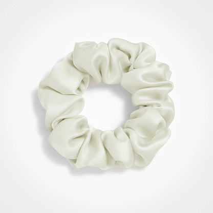 Zijden Scrunchie – Ivoor