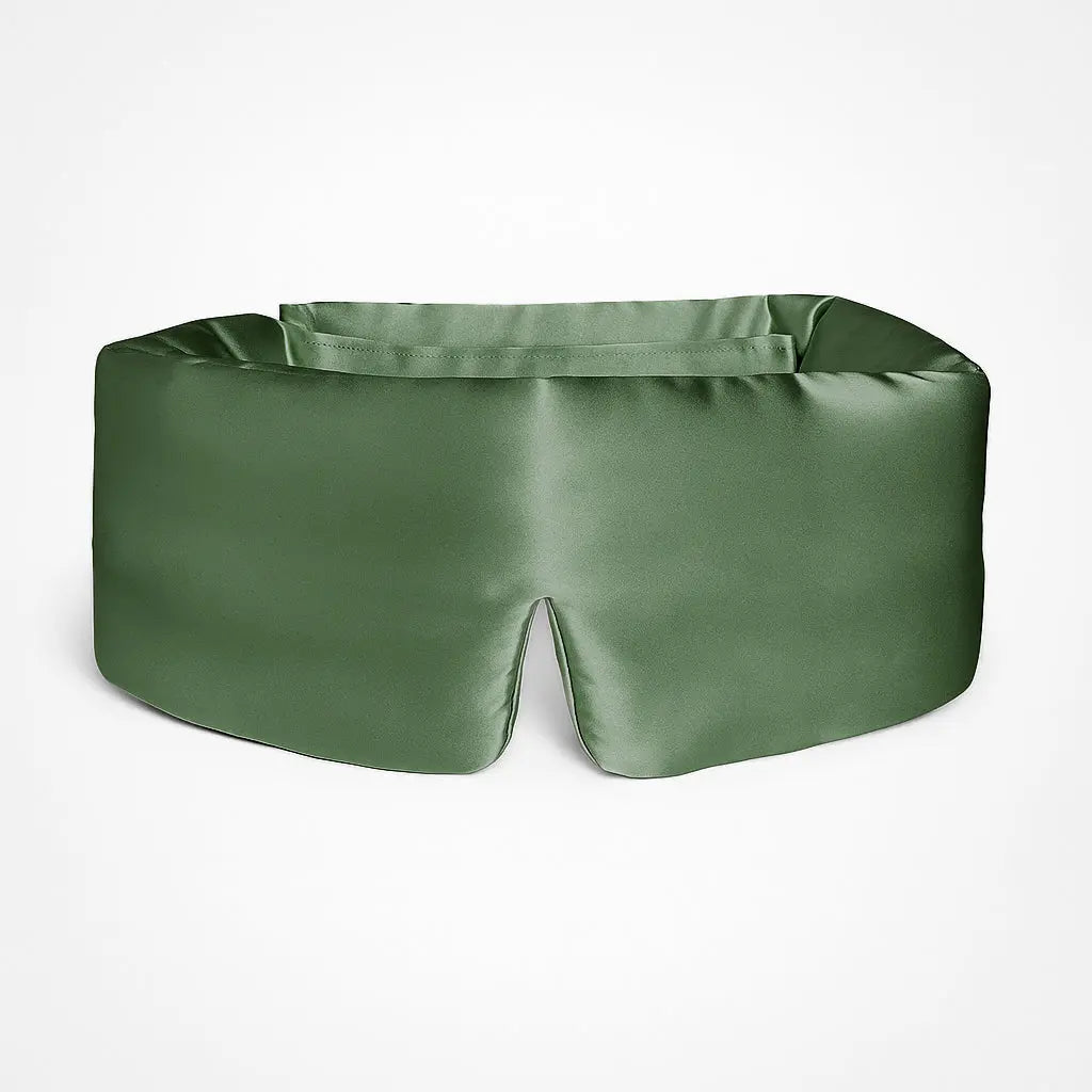 Zijden Slaapmasker – Olijfgroen