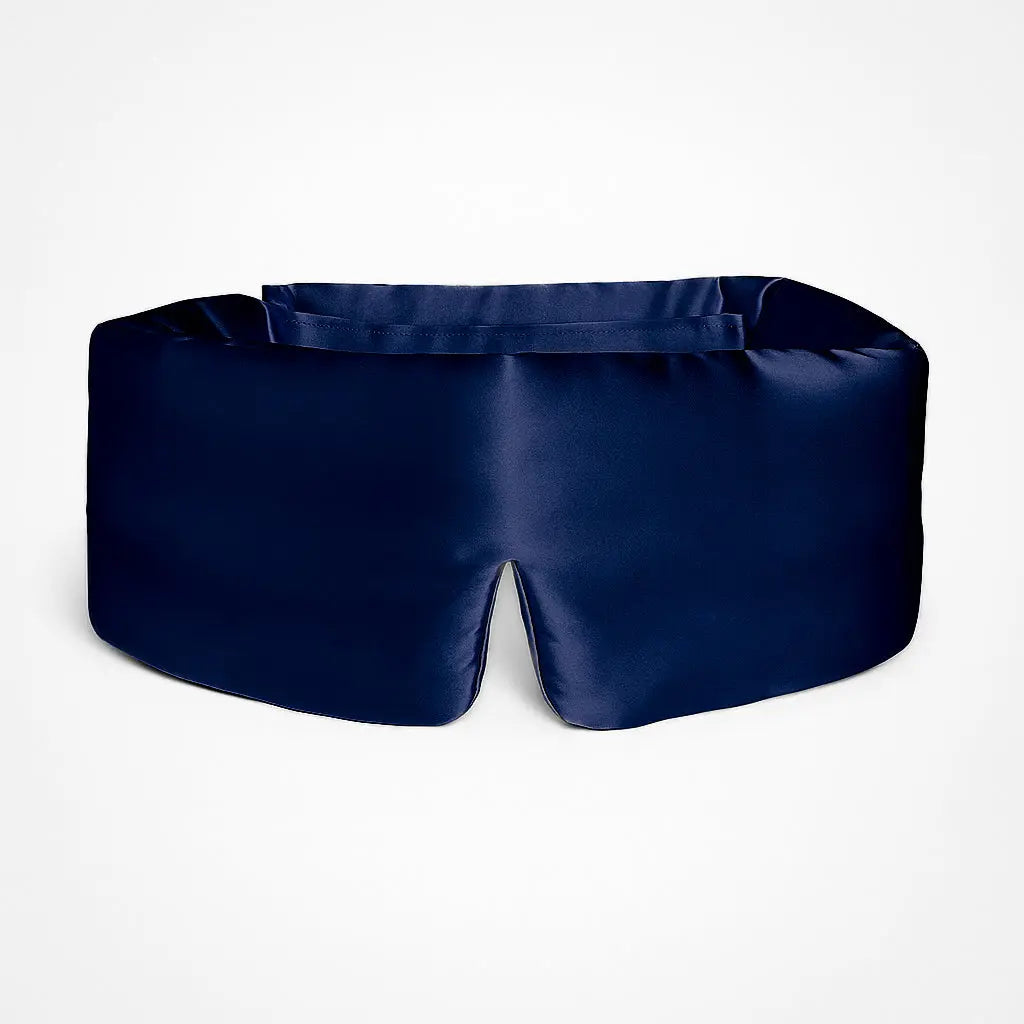 Zijden Slaapmasker – Marineblauw