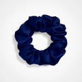 Zijden Scrunchie – Marineblauw