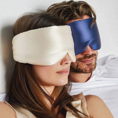 Zijden Slaapmasker – Ivoor
